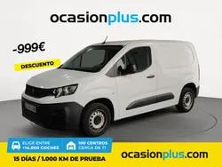 Blanco Usado 2021 Peugeot Partner Premium Monovolumen | 10.990 € (Precio justo)