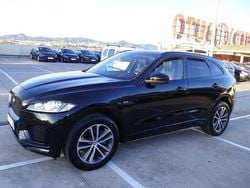 Negro Usado 2018 Jaguar F-Pace R-Sport SUV | 22.975 € (Precio justo)
