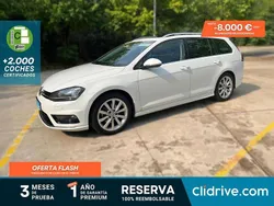 Blanco Usado 2015 VW Golf VII Advance Familiar | 13.590 € (Precio justo)