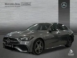 Gris Usado 2024 Mercedes C220 AMG line Berlina | 44.900 € (Precio justo)