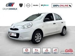 Blanco Usado 2013 Nissan Micra Utilitario | 6900 € (Precio justo)