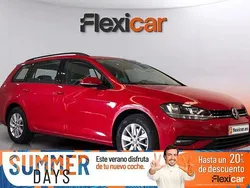 Rojo Usado 2019 VW Golf VII Advance Familiar | 14.290 € (Precio justo)