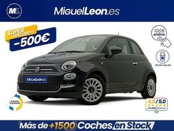 Negro Usado 2021 Fiat 500 Dolcevita Berlina | 8985 € (Precio justo)