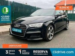 Negro Usado 2019 Audi A3 Sportback S-Line Utilitario | 13.590 € (Buen precio)