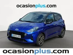 Azul Usado 2021 Hyundai i10 Utilitario | 14.537 € (Precio justo)