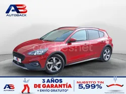 Rojo Usado 2021 Ford Focus ST-Line Berlina | 18.500 € (Precio justo)