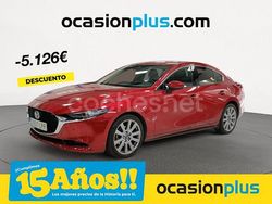 Rojo Usado 2021 Mazda 3 Berlina | 20.350 € (Buen precio)
