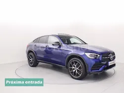 Azul Usado 2021 Mercedes GLC300e Coupe | 47.500 € (Precio justo)