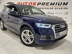 Azul Usado 2018 Audi Q5 S-Line SUV | 32.999 € (Caro)