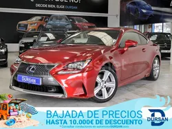 Rojo Usado 2016 Lexus RC300h Executive Line Coupe | 22.990 €