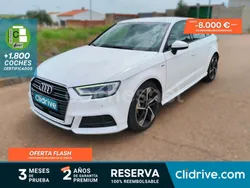 Blanco Usado 2020 Audi A3 Sportback S-Line Berlina | 19.390 € (Precio justo)