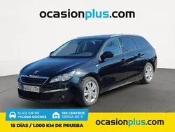 Negro Usado 2016 Peugeot 308 Style Familiar | 9099 € (Precio justo)