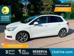 Blanco Usado 2012 Citroën C4 Exclusive Berlina | 6990 € (Precio justo)