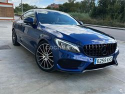 Azul Usado 2018 Mercedes C220 Coupe | 31.500 € (Un poco caro)