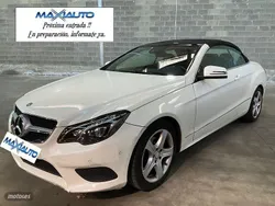 Blanco Usado 2014 Mercedes E220 Descapotable | 22.900 € (Un poco caro)
