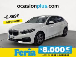 Blanco Usado 2023 BMW 116 Utilitario | 24.190 € (Precio justo)