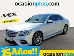 Plateado Usado 2018 Mercedes S350 Berlina | 54.228 € (Un poco caro)