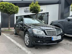 Negro Usado 2009 Mercedes C200 Avantgarde Familiar | 7777 € (Buen precio)