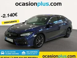 Azul Usado 2021 Honda Civic Elegance Utilitario | 21.410 € (Precio justo)