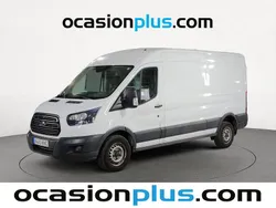 Blanco Usado 2018 Ford Transit Ambiente Familiar | 20.446 € (Precio justo)