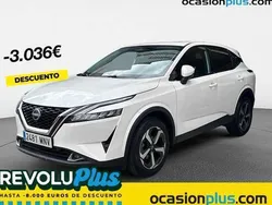 Blanco Usado 2024 Nissan Qashqai N-Connecta SUV | 23.364 € (Buen precio)