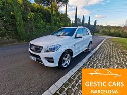 Blanco Usado 2015 Mercedes ML350 SUV | 17.990 € (Precio justo)