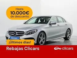 Gris Usado 2016 Mercedes C220 Berlina | 22.490 € (Precio justo)