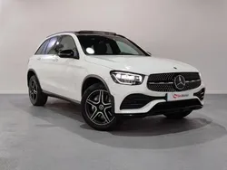 Blanco Usado 2022 Mercedes GLC220 SUV | 45.499 € (Precio justo)