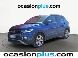 Azul Usado 2021 VW T-Cross Sportline SUV | 23.419 € (Precio justo)