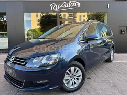 Azul Usado 2014 VW Sharan Advance Monovolumen | 18.999 € (Un poco caro)