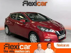 Rojo Usado 2022 Nissan Micra Acenta Utilitario | 12.690 € (Precio justo)