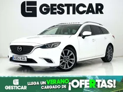 Blanco Usado 2017 Mazda 6 Luxury Familiar | 18.490 € (Precio justo)