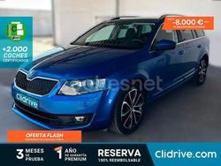 Azul Usado 2017 Skoda Octavia Style Familiar | 16.590 € (Precio justo)