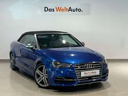 Azul Usado 2015 Audi S3 Cabriolet Descapotable | 29.990 €