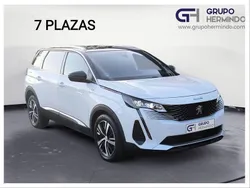 Blanco Usado 2021 Peugeot 5008 GT Monovolumen | 24.500 € (Un poco caro)