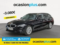 Negro Usado 2021 BMW 320e Familiar | 33.890 € (Precio justo)