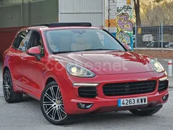 Rojo Usado 2015 Porsche Cayenne S E-Hybrid SUV | 35.000 € (Precio justo)