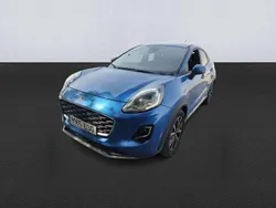 Azul Usado 2021 Ford Puma Titanium SUV | 18.400 € (Precio justo)
