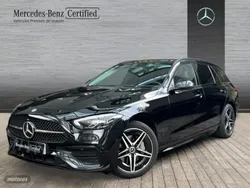 Cinza selenite Usado 2023 Mercedes C300e AMG line Familiar | 49.900 € (Precio justo)