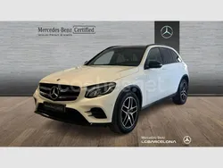 Blanco Usado 2017 Mercedes GLC250 AMG line SUV | 31.900 € (Precio justo)