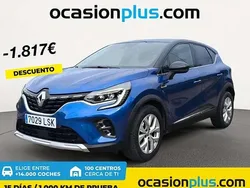 Azul Usado 2021 Renault Captur Zen SUV | 18.173 € (Precio justo)