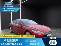 Rojo Usado 2014 Tesla Model S Standard Range Berlina | 18.490 € (Precio justo)