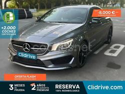 Gris / plata Usado 2014 Mercedes CLA220 AMG line Berlina | 21.190 € (Precio justo)