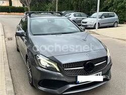 Gris / plata Usado 2017 Mercedes A200 AMG line Berlina | 18.200 € (Precio justo)