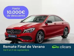 Rojo Usado 2018 Mercedes CLA200 Coupe | 21.190 € (Precio justo)