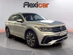 Gris Usado 2021 VW Tiguan R-line SUV | 30.490 € (Precio justo)