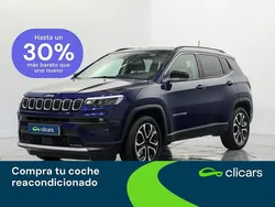 Azul Usado 2021 Jeep Compass Limited SUV | 20.990 € (Precio justo)