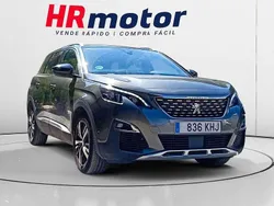 Gris Usado 2018 Peugeot 5008 GT-line Monovolumen | 15.990 € (Precio justo)