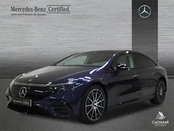 Azul sodalita Usado 2024 Mercedes EQS450+ Edition Berlina | 106.900 € (Precio justo)