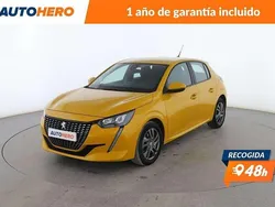 Amarillo Usado 2021 Peugeot 208 Active Utilitario | 13.332 € (Buen precio)